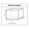 Volume of Cuboid Formula. math teaching pictures. shape symbol icon.