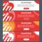 Volunteer web banner templates. Raised hands volunteering vector concept.