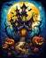 Voodoo, Bats, and Pumpkins: A Spooky Halloween House