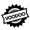Voodoo black stamp