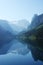 Vorderer Gosau lake in the Austrian Alps