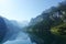 Vorderer Gosau lake in the Austrian Alps