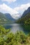 Vorderer Gosau lake in the Austrian Alps