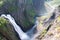 Voringfossen waterfall in Norway