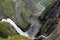 Voringsfossen waterfall, Norway