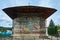 Voronet Monastery, founded in the 15th century, located in Voronet, Romania. Stone religious building of Christian Orthodox church