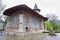 Voronet Monastery,rainy dayl, Romania