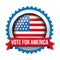 Vote for America - election badge