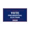 Vote day, November 3. Presidential Election 2020 in United States. Patriotic american element for poster, card, banner