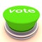 Vote green button