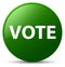 Vote green round button