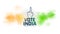 vote for indian loksabha general election banner design