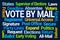 Vote by Mail Word Cloud