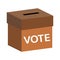 Vote of people for election, ballot box of voters, privacy right of democracy system