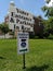 Voter Entrance & Parking In Rear, Rutherford, NJ, USA