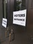 Voters Entrance, Rutherford, NJ, USA