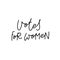 Votes women feminist calligraphy quote lettering