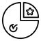 Voting democracy icon, outline style