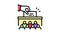 voting vote box politics choice election color icon animation