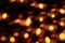 Votive candles out of focus - Bokeh effect