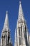 Votive Church Votivekirche towers Vienna