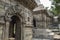 Votive temples and shrines in a row at Pashupatinath Temple, Kathmandu, Nepal