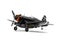 Vought F4U Corsair miniature fighter model scale