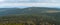 Vozka from Keprnik hill in Jeseniky mountains in Czech republic