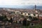 VPanoramic view over Florence Italy with city river, Tuscany, Italy