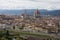 VPanoramic view over Florence Italy with city river, Tuscany, Italy
