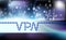 VPN connection chain background. Secure virtual private network connection concept. VPN connectivity overview. Protect, safety.