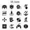 VR , Virtual Technology icon set