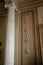 Vranov nad dyji, Southern Moravia, Czech Republic, 03 July 2021: Castle interior, baroque wooden carved furniture, painted walls