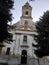 Vrbas local restored Protestant church in the town center