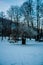 Vrelo Bosne covered by snow