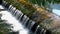 Vrelo river waterfall at Perucac in Serbia