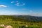 Vresnik, Velky Maj, Jeleni hrbet, Bridlicna and Pecny hills from Dlouhe strane hill in Jeseniky mountains in Czech republic