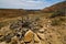 Vulcanic timanfaya rock stone sky hill