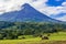 Vulcano Arenal - Horses on pasture