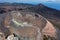 Vulcano Island in the Aeolian Islands - View of the Crater seen from above