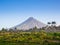 Vulcano Mount Mayon in the Philippines