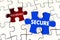 Vulnerable Secure Security Puzzle Piece