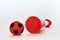 Vuvuzela red alternating white cheer football support trumpet faVuvuzela red alternating white cheer football support trumpet fans