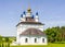 Vvedensky church on territory of Holy Vvedensky Makaryevsky Zhabyn Monastery, summer, front view