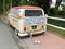 Vw bus retro used rust vintage volkswagen model panel van fourgon combi old and rusty