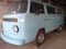 VW Combi car in the antique car repair shop