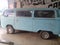 VW Combi car in the antique car repair shop