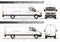 VW Crafter Extra LWB and LWB High Roof Furgon Van 2011 Blueprint