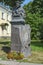 Vyborg, monument to Mikael Agricola the Creator of the written Finnish language