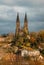 Vysehrad Castle in autumn, Prague